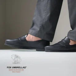 FOX UMBRELLAS Leather Shoes & Boots^/ Loafer Rain shoes black