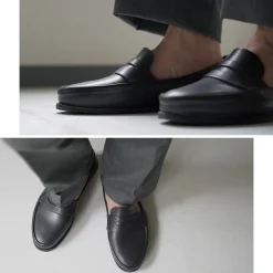 FOX UMBRELLAS Leather Shoes & Boots^/ Loafer Rain shoes black