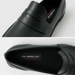 FOX UMBRELLAS Leather Shoes & Boots^/ Loafer Rain shoes black