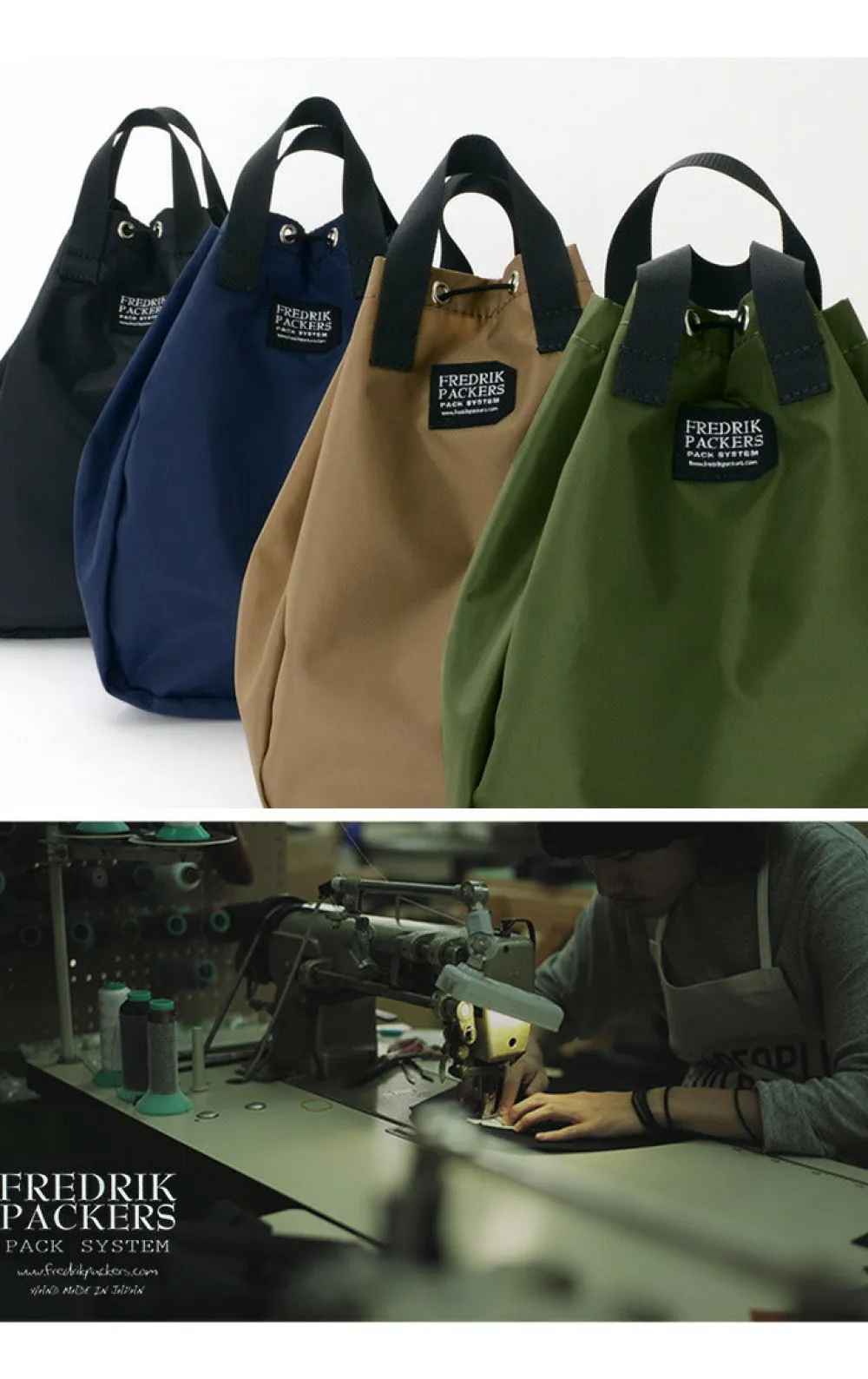 FREDRIK PACKERS Tote Bags|Backpacks^/ 420D Blum Pack