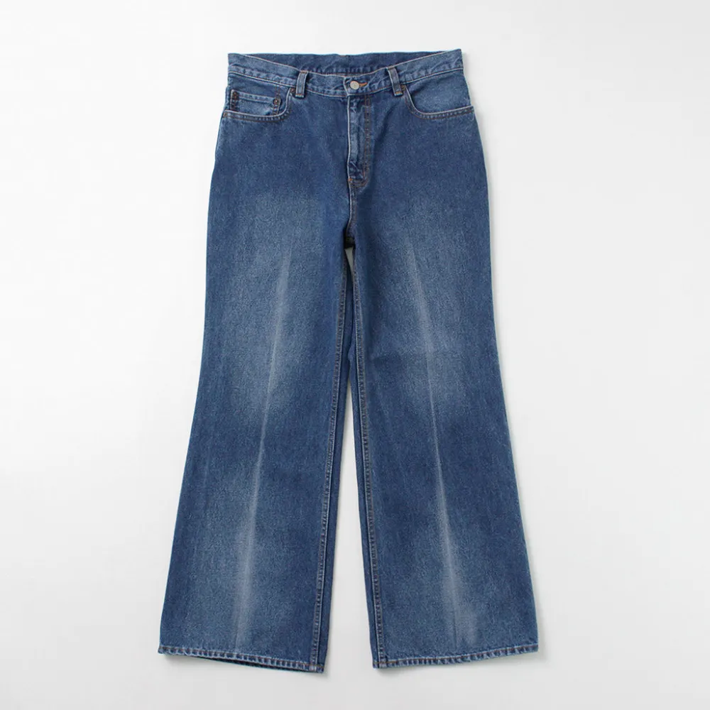FREEMANS SPORTING CLUB Jeans^/ Francis Boots Cut Jeans Center Crease denim