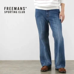 FREEMANS SPORTING CLUB Jeans^/ Francis Boots Cut Jeans Center Crease denim