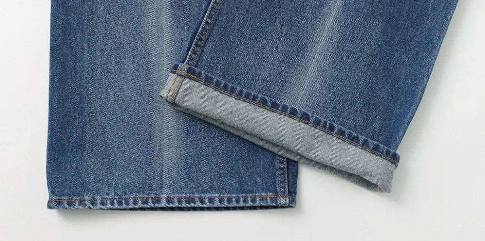 FREEMANS SPORTING CLUB Jeans^/ Francis Boots Cut Jeans Center Crease denim