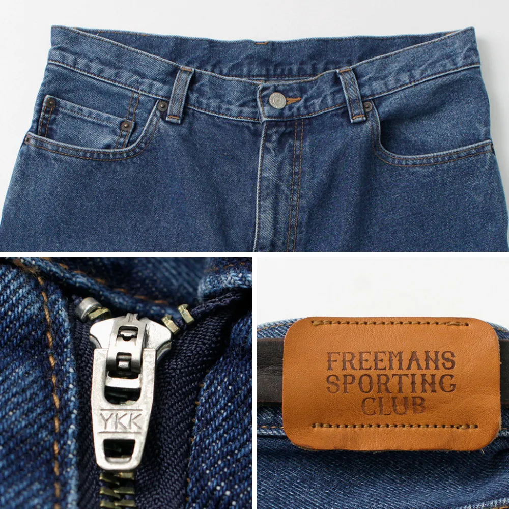 FREEMANS SPORTING CLUB Jeans^/ Francis Boots Cut Jeans Center Crease denim