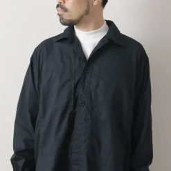 FUJITO Shirts^/ Army Shirt Cotton Broad