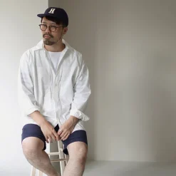 FUJITO Shirts^/ Army Shirt Cotton Broad