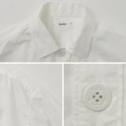 FUJITO Shirts^/ Army Shirt Cotton Broad
