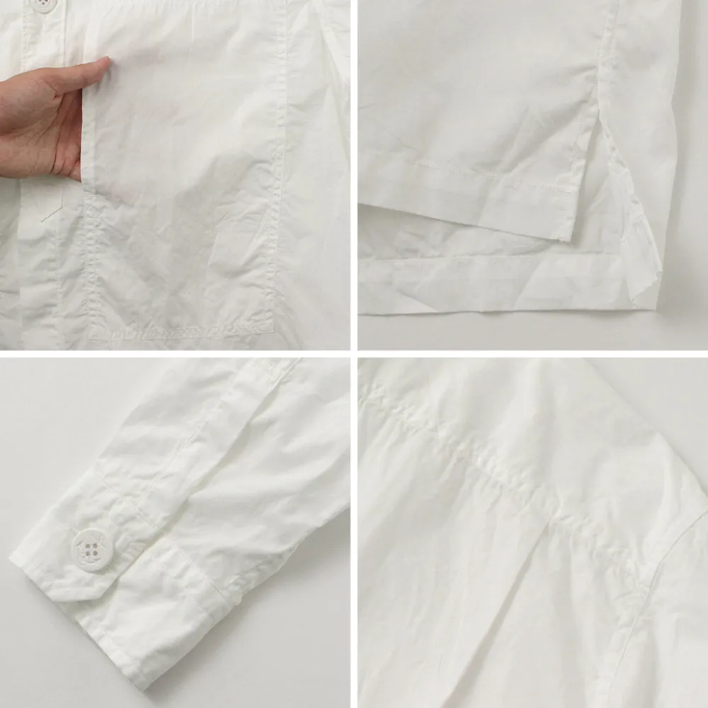 FUJITO Shirts^/ Army Shirt Cotton Broad