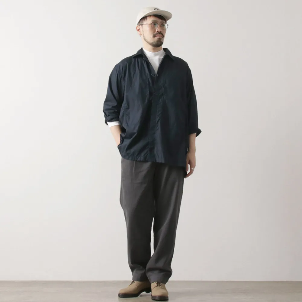 FUJITO Shirts^/ Army Shirt Cotton Broad