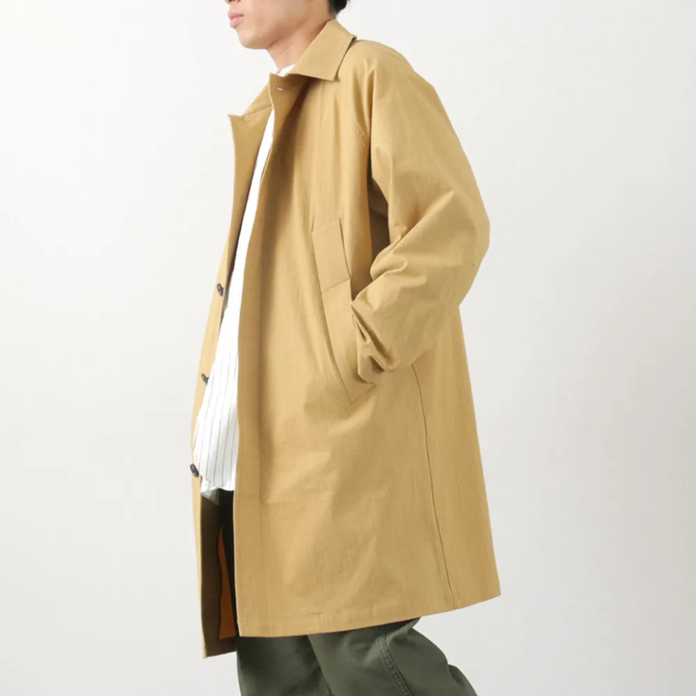 FUJITO Coats^/ Balmacaan Coat Wall Twisted Ox