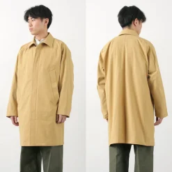 FUJITO Coats^/ Balmacaan Coat Wall Twisted Ox