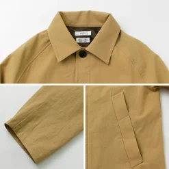 FUJITO Coats^/ Balmacaan Coat Wall Twisted Ox