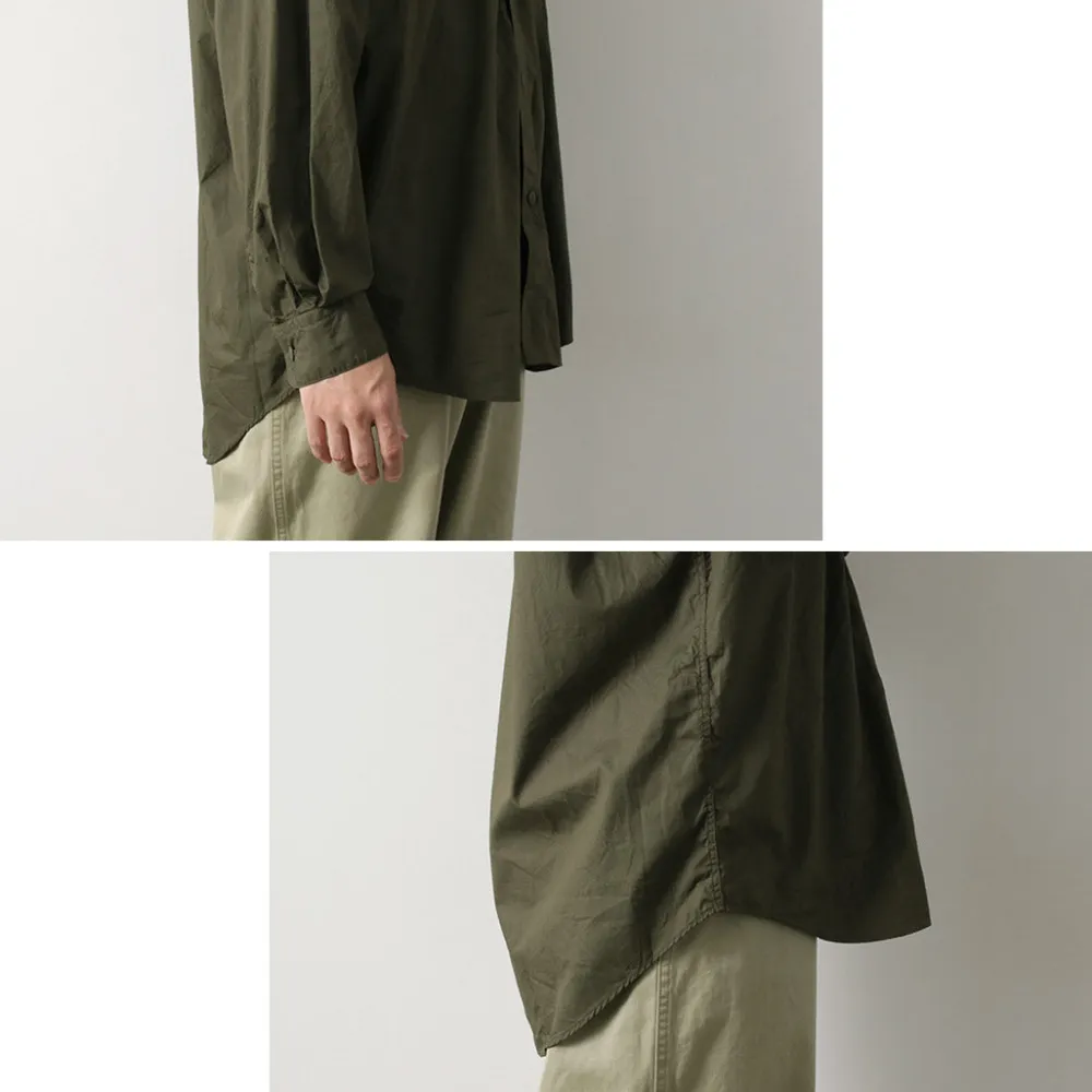 FUJITO Shirts^/ Big Size Work Shirt Broad olive