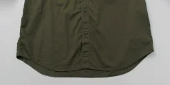 FUJITO Shirts^/ Big Size Work Shirt Broad olive