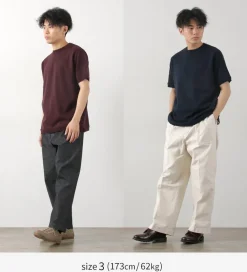 FUJITO Knits^/ Crew Neck Knit T-Shirt