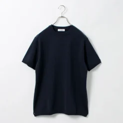 FUJITO Knits^/ Crew Neck Knit T-Shirt