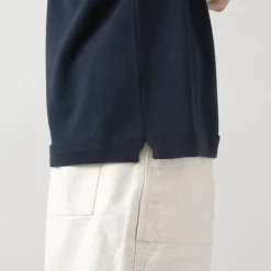 FUJITO Knits^/ Crew Neck Knit T-Shirt