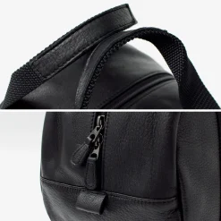 FUJITO Tote Bags^/ Leather Helmet Bag black