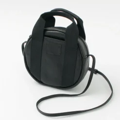 FUJITO Tote Bags|Shoulder Bags^/ Leather Helmet Pouch black