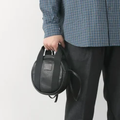 FUJITO Tote Bags|Shoulder Bags^/ Leather Helmet Pouch black