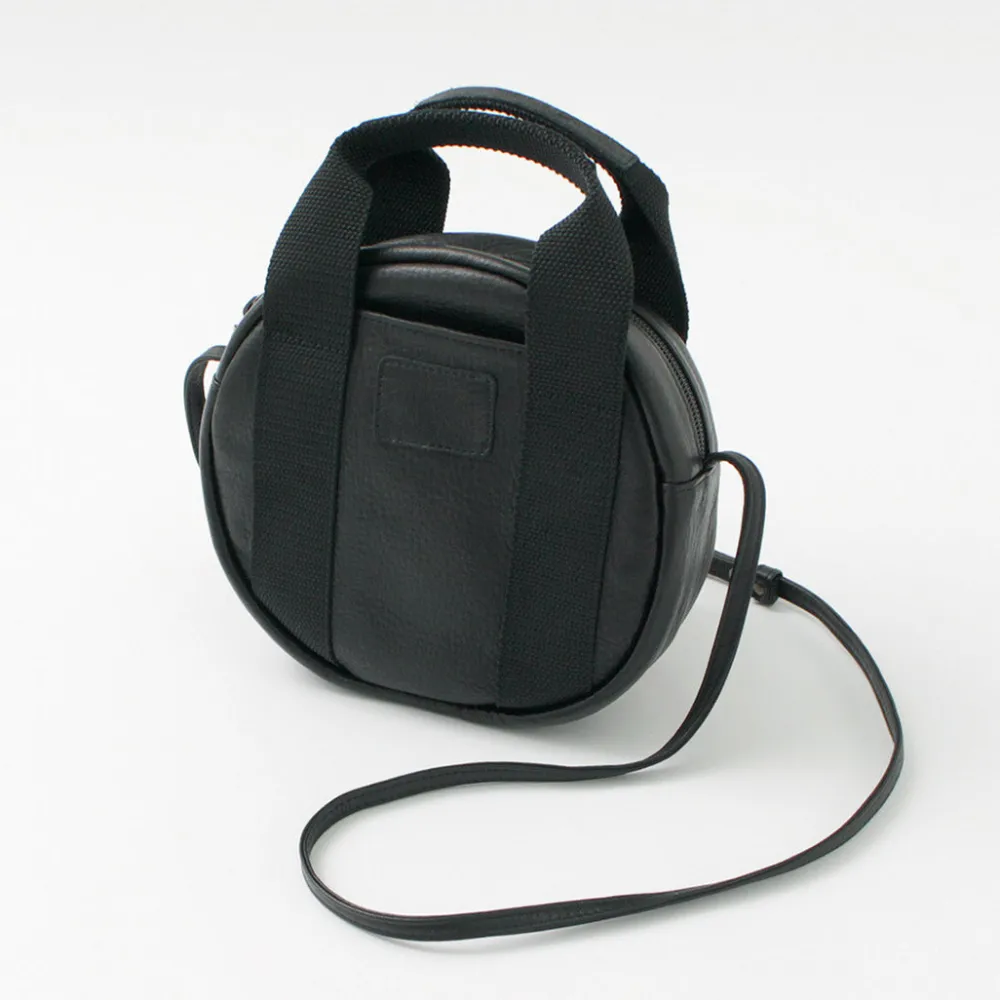 FUJITO Tote Bags|Shoulder Bags^/ Leather Helmet Pouch black
