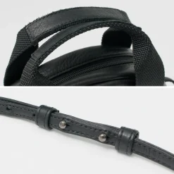 FUJITO Tote Bags|Shoulder Bags^/ Leather Helmet Pouch black