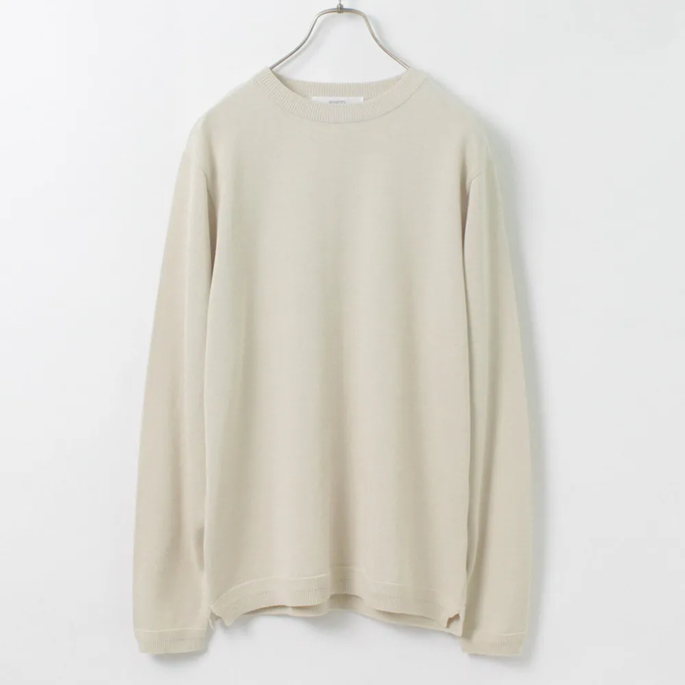 FUJITO Knits^/ Long Sleeve Knit T-Shirt