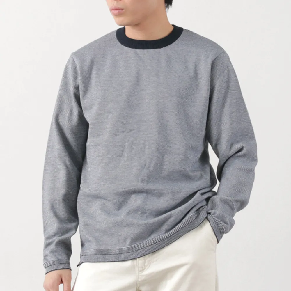 FUJITO Knits^/ Long Sleeve Knit T-Shirt