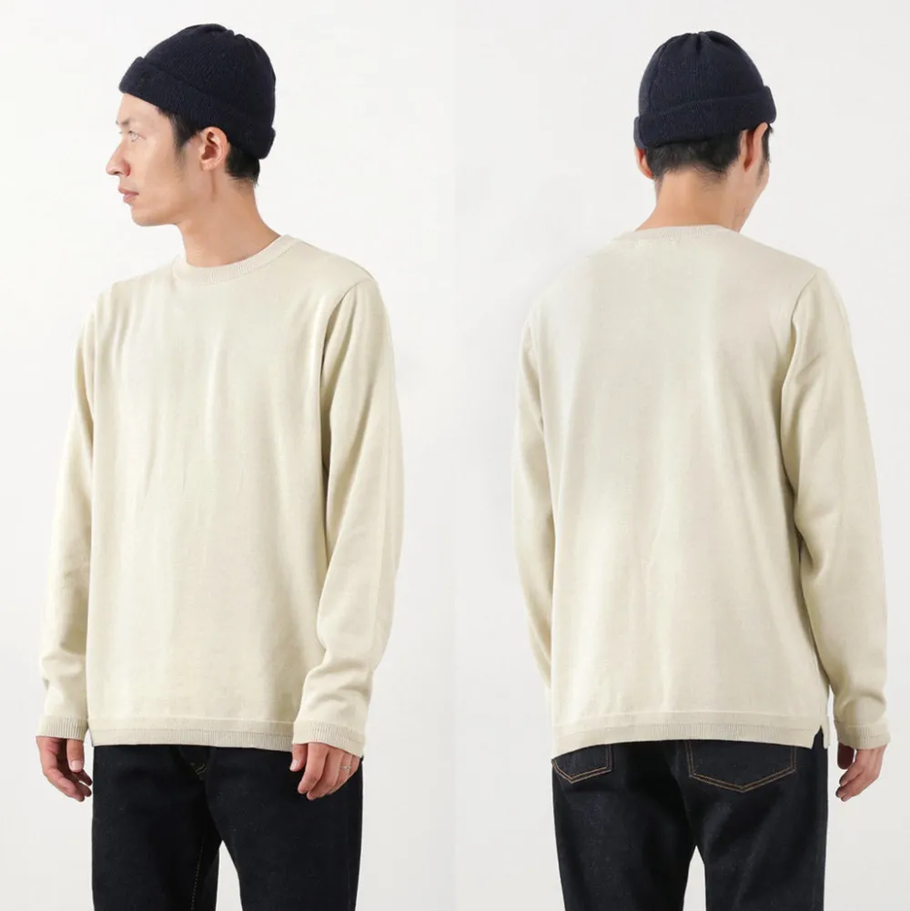 FUJITO Knits^/ Long Sleeve Knit T-Shirt