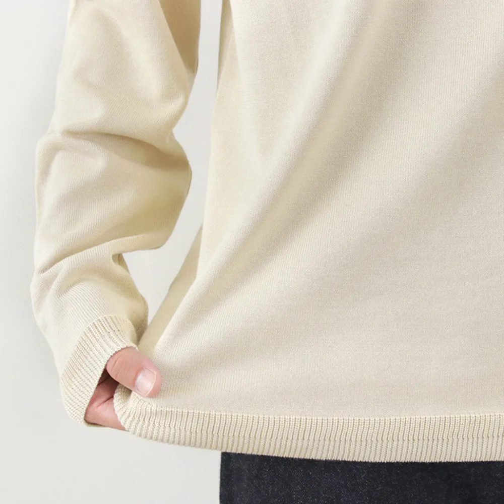 FUJITO Knits^/ Long Sleeve Knit T-Shirt