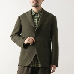 FUJITO Jackets^/ Naun 2B jacket Wool serge