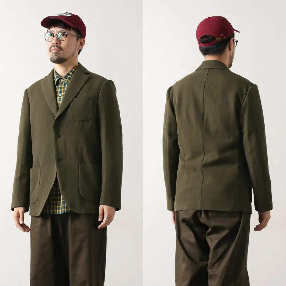 FUJITO Jackets^/ Naun 2B jacket Wool serge