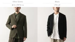 FUJITO Jackets^/ Naun 2B jacket Wool serge
