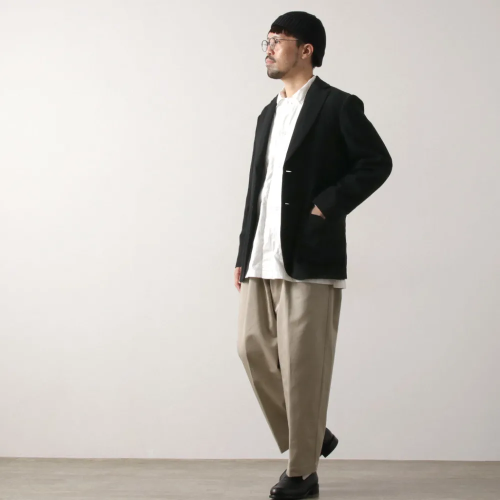 FUJITO Jackets^/ Naun 2B jacket Wool serge