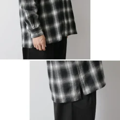 FUJITO Shirts^/ Ring Shirt Ombre Check