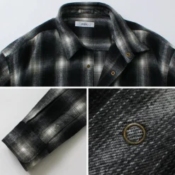 FUJITO Shirts^/ Ring Shirt Ombre Check