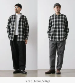 FUJITO Shirts^/ Ring Shirt Ombre Check