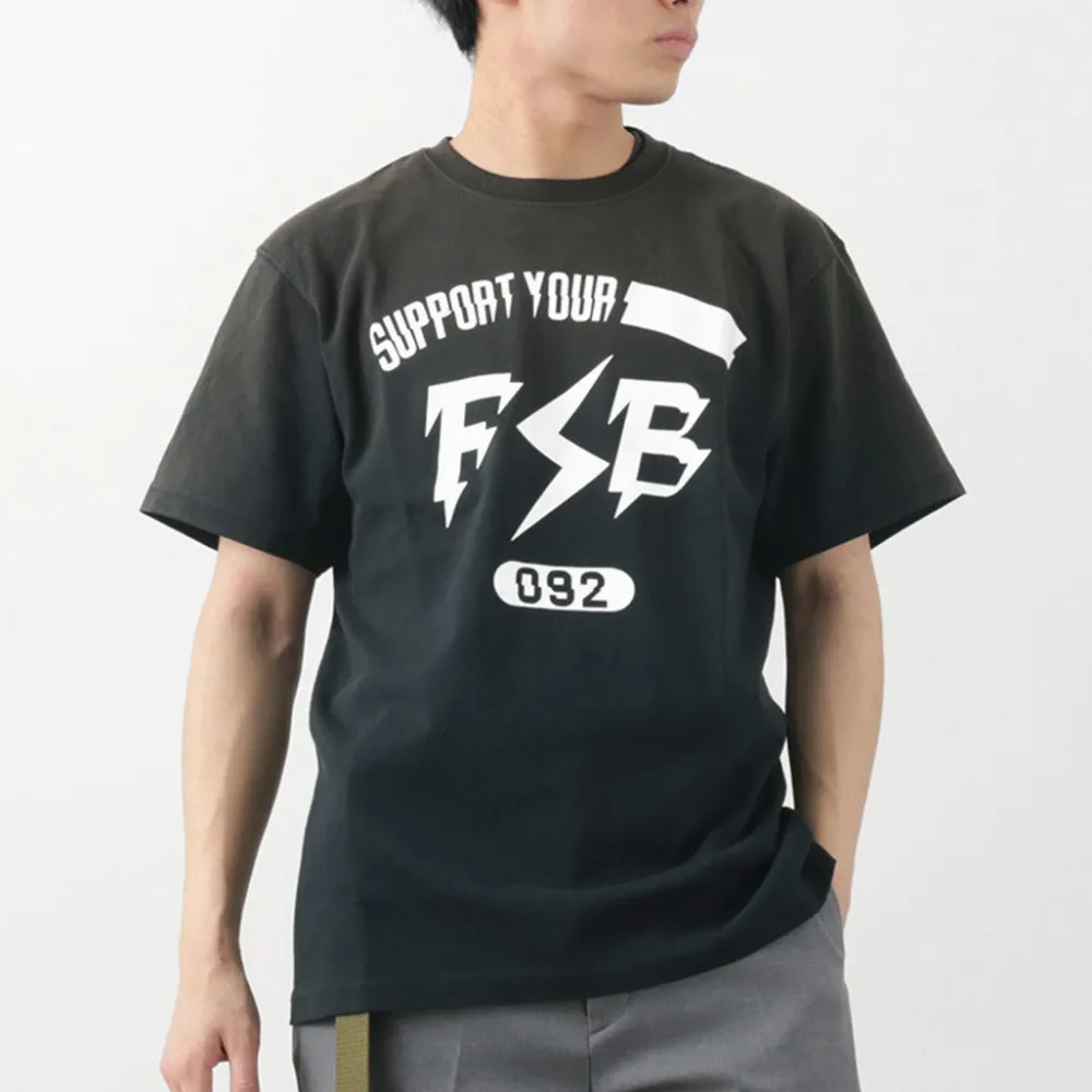 FUJITO T-Shirts^/ Short Sleeve T-Shirt Impulse Logo Vintage Finish
