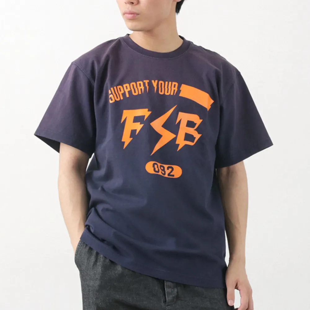 FUJITO T-Shirts^/ Short Sleeve T-Shirt Impulse Logo Vintage Finish