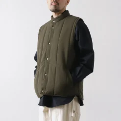 FUJITO Vests^/ Ski vest Wool serge