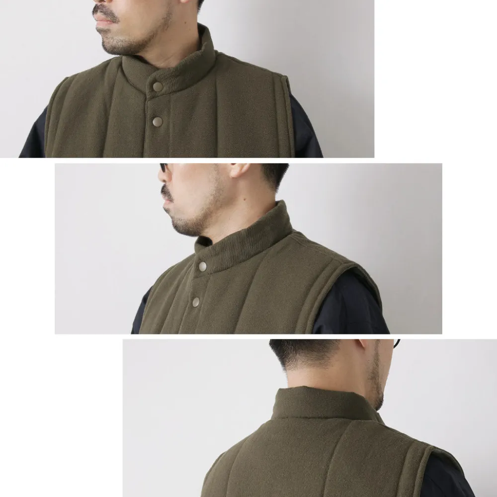 FUJITO Vests^/ Ski vest Wool serge