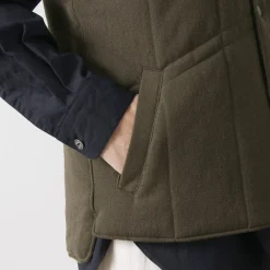 FUJITO Vests^/ Ski vest Wool serge