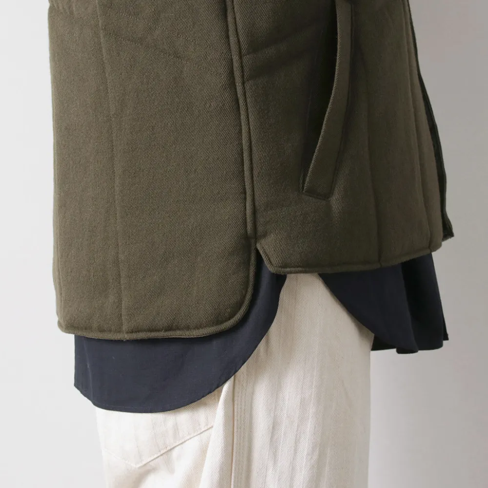 FUJITO Vests^/ Ski vest Wool serge