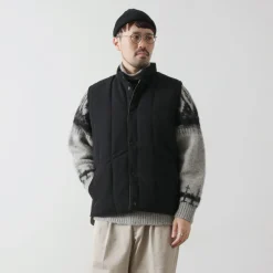 FUJITO Vests^/ Ski vest Wool serge