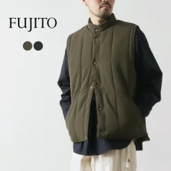 FUJITO Vests^/ Ski vest Wool serge