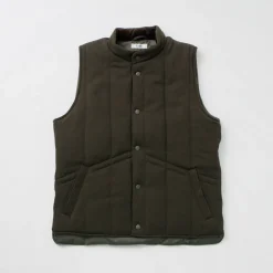 FUJITO Vests^/ Ski vest Wool serge
