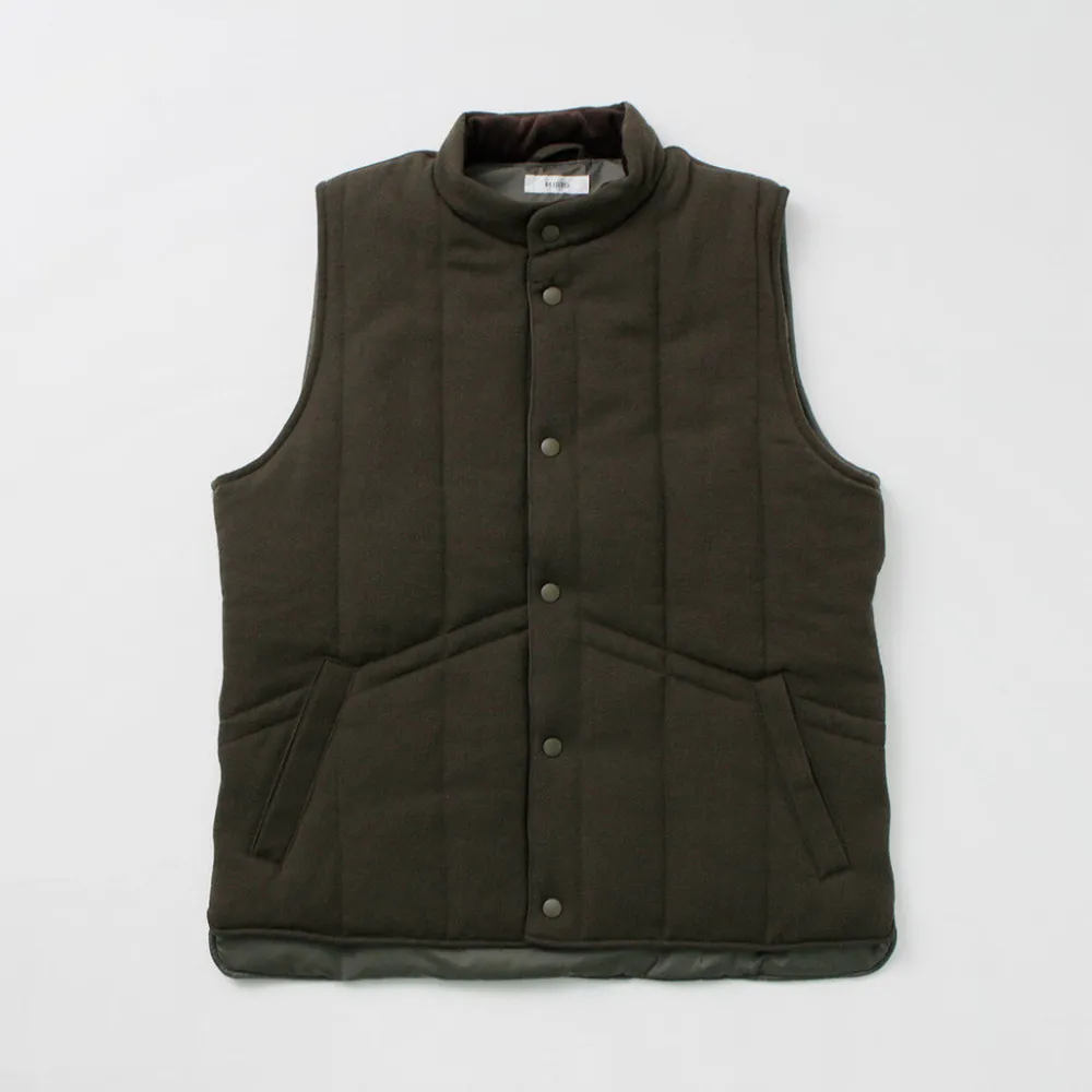FUJITO Vests^/ Ski vest Wool serge