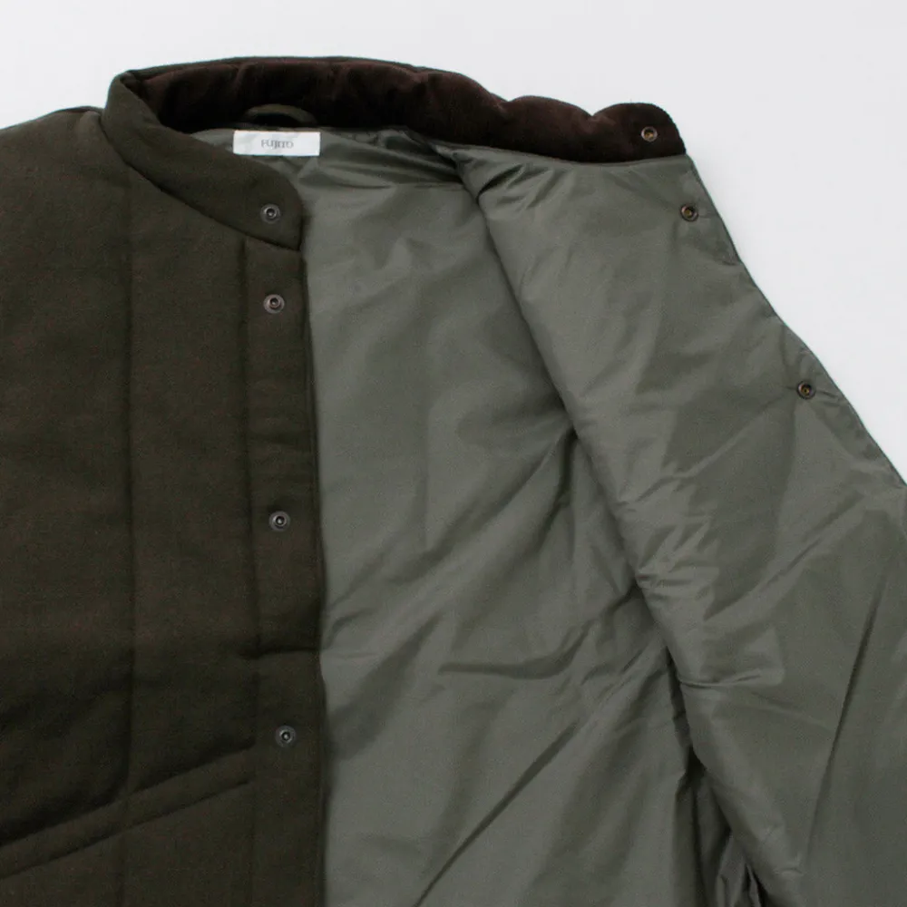 FUJITO Vests^/ Ski vest Wool serge