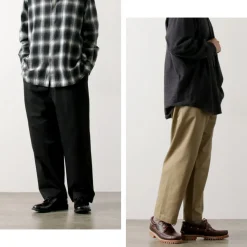 FUJITO Work Pants & Chinos^/ 2-Tuck Trousers Chino