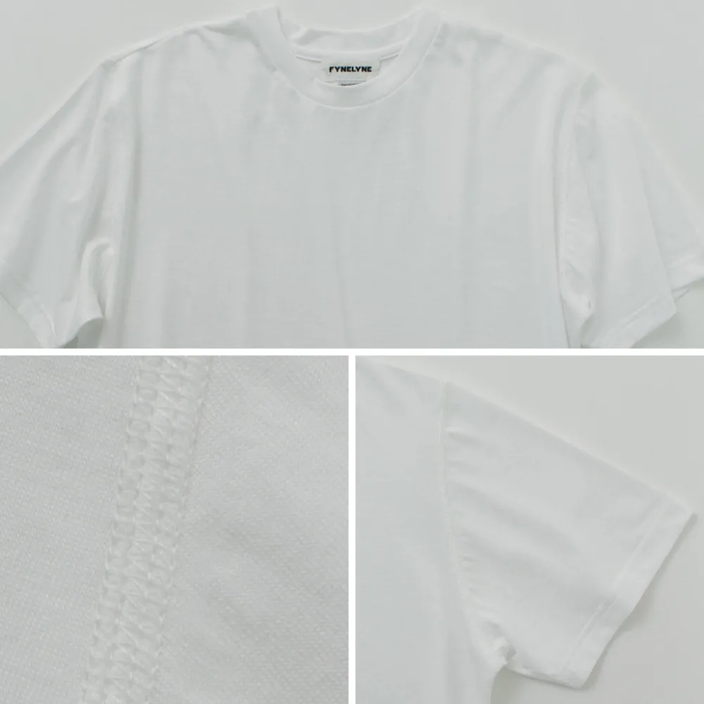 FYNELYNE ENGINEERED BY LIFILL T-Shirts^/ Cottony Short Sleeve Crew Neck T-Shirt